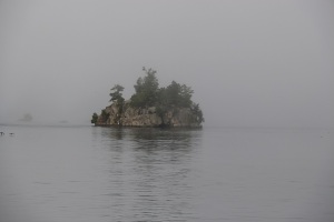 island in the fog